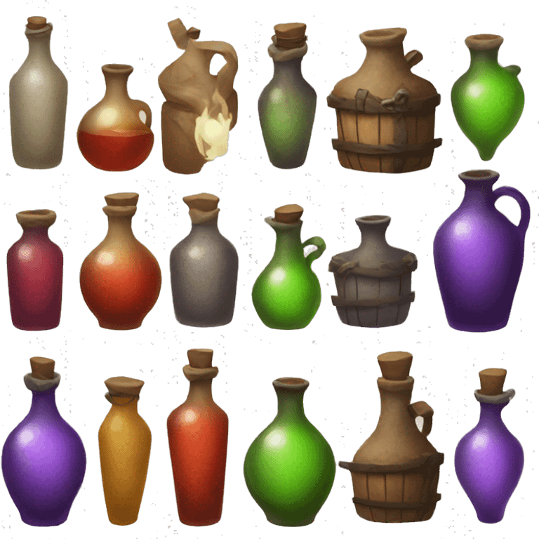 medieval potion emoji