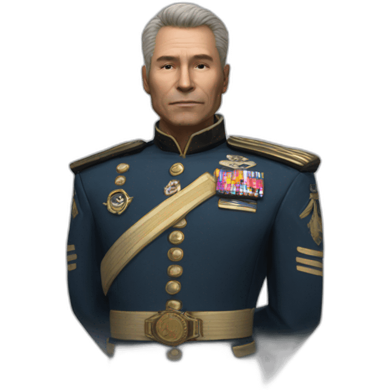 STAR CITIZEN ADMIRAL IN CEREMONY UNIFORM emoji