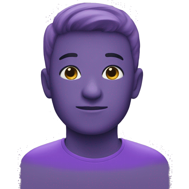 Purple  emoji