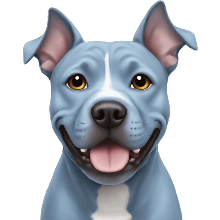 blue staffy emoji