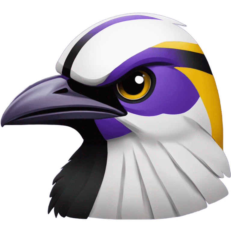 A steelers ravens bird emoji