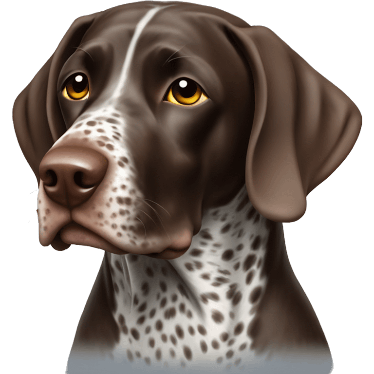 German shorthair pointer emoji