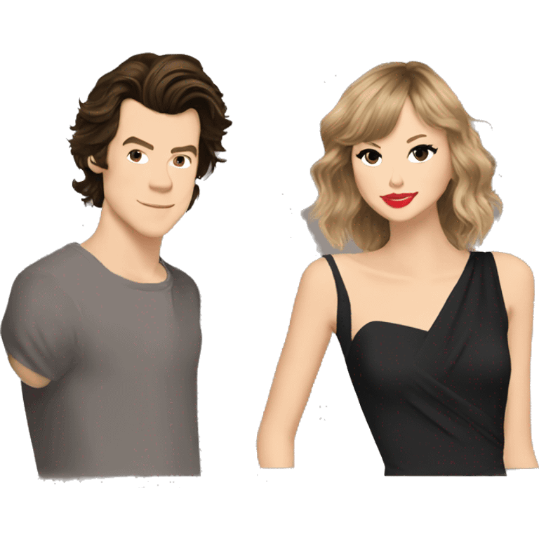 Harry Styles et Taylor swift  emoji