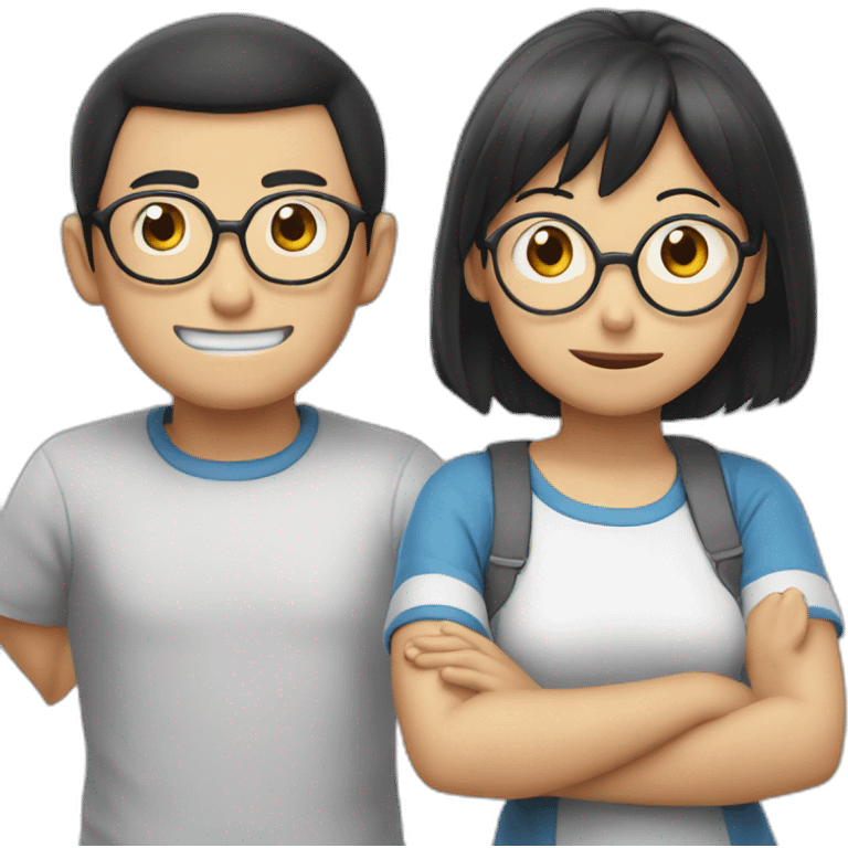 nobita and jaiko emoji