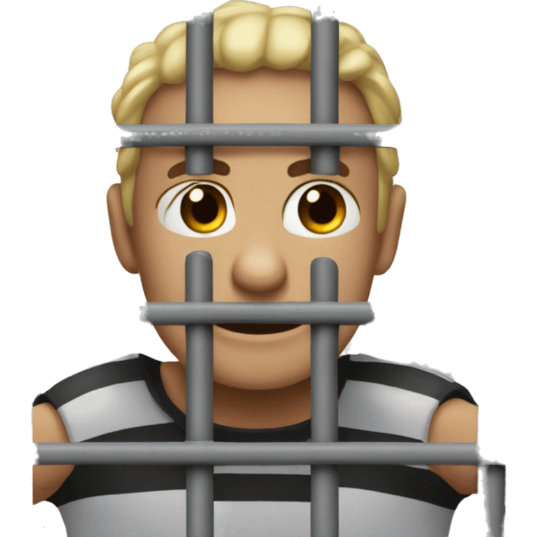 Jail in the monkey emoji