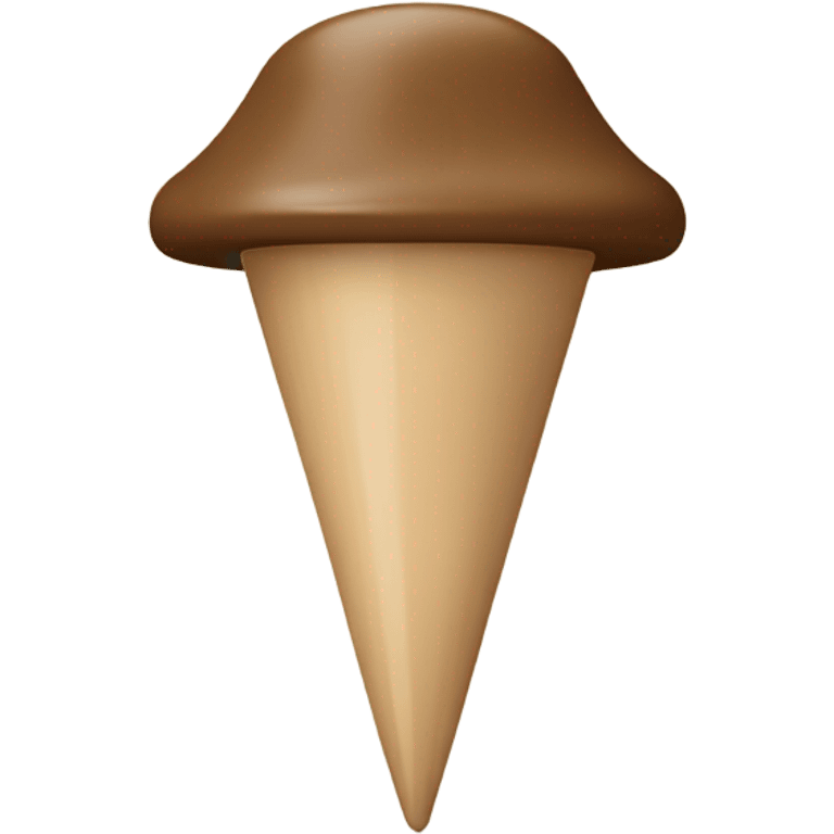 brown beige push pin emoji