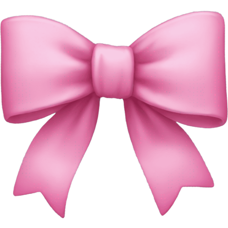 Pink bow emoji