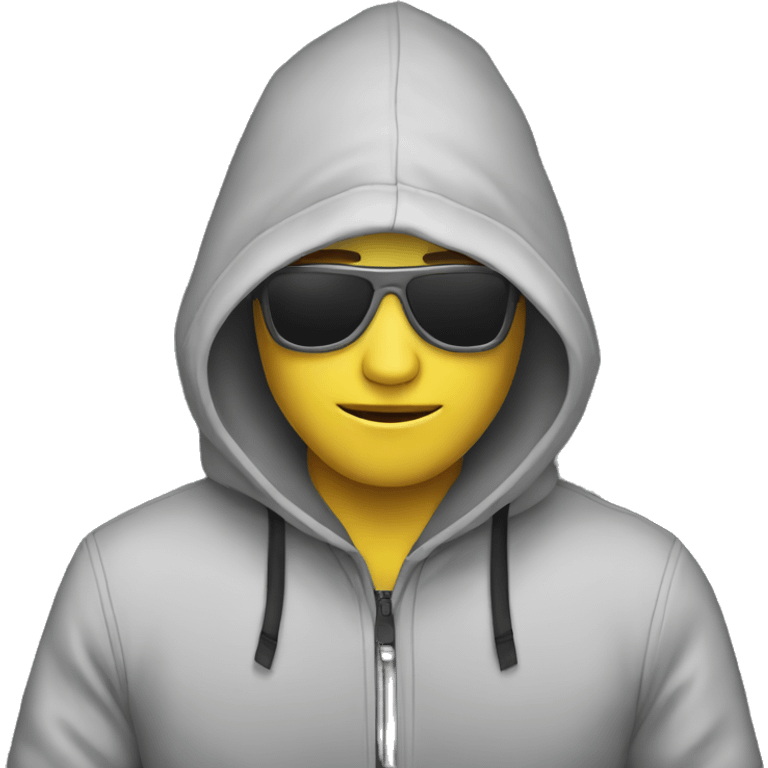 hacker on computer emoji