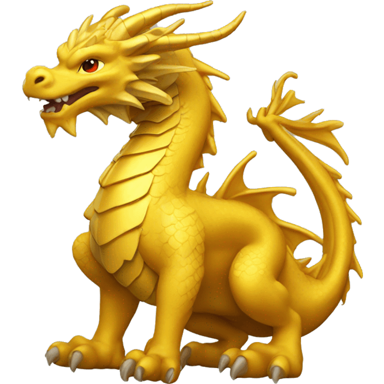 golden dragon emoji