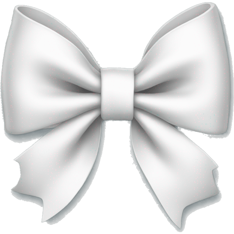 white bow emoji