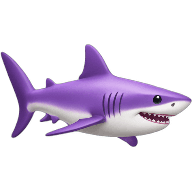 purple baby shark emoji