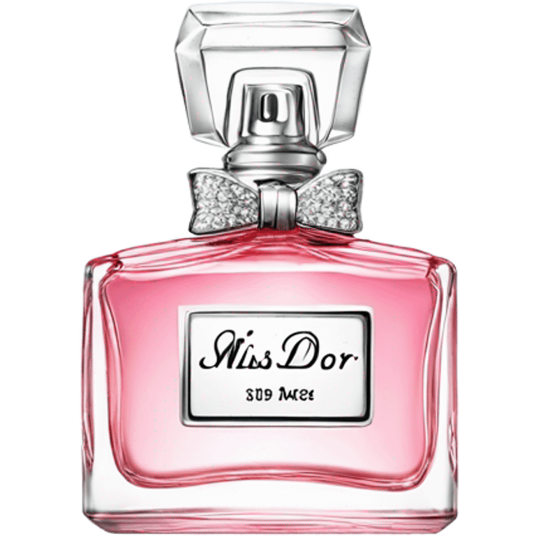 Miss Dior perfume bottle emoji