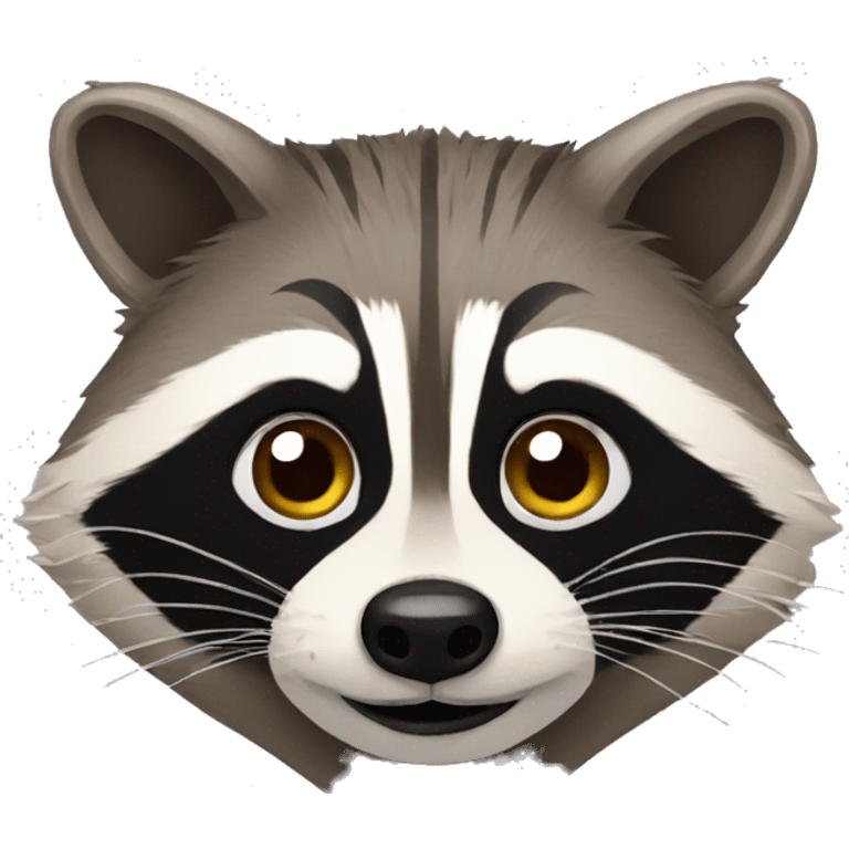 Raccoon emoji