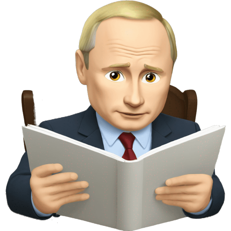 Putin is reading emoji