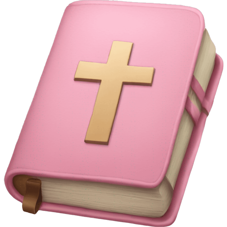 soft pink bible emoji