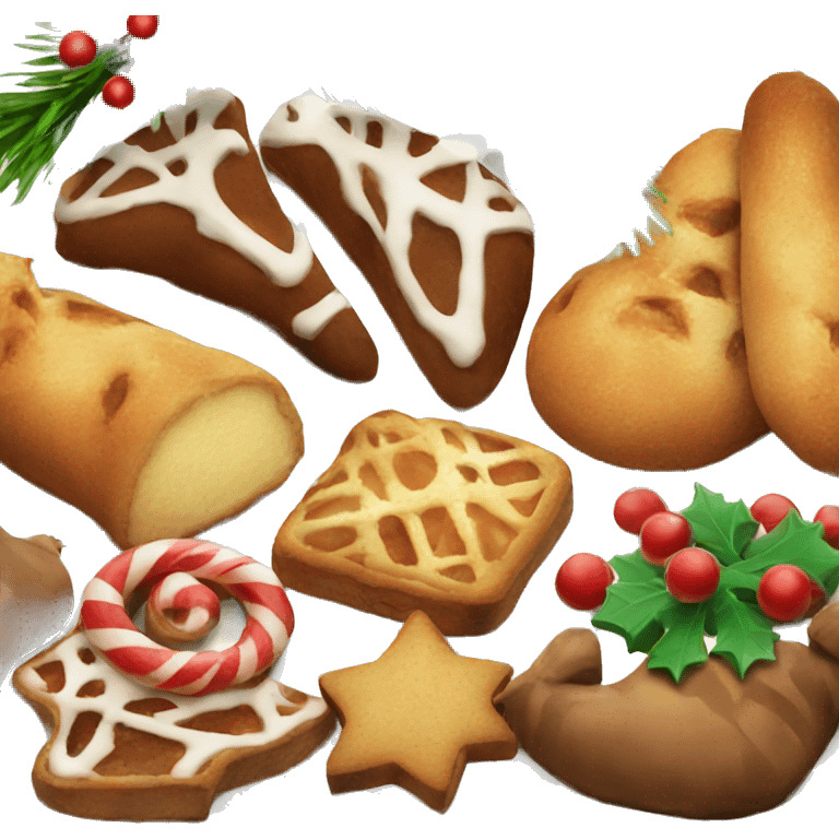 Christmas food  emoji