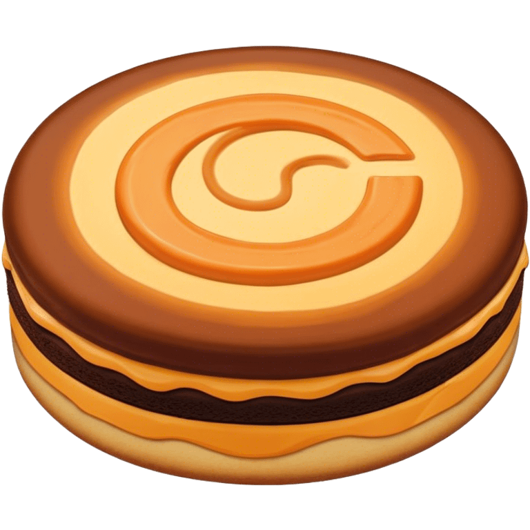 Jaffa cake emoji