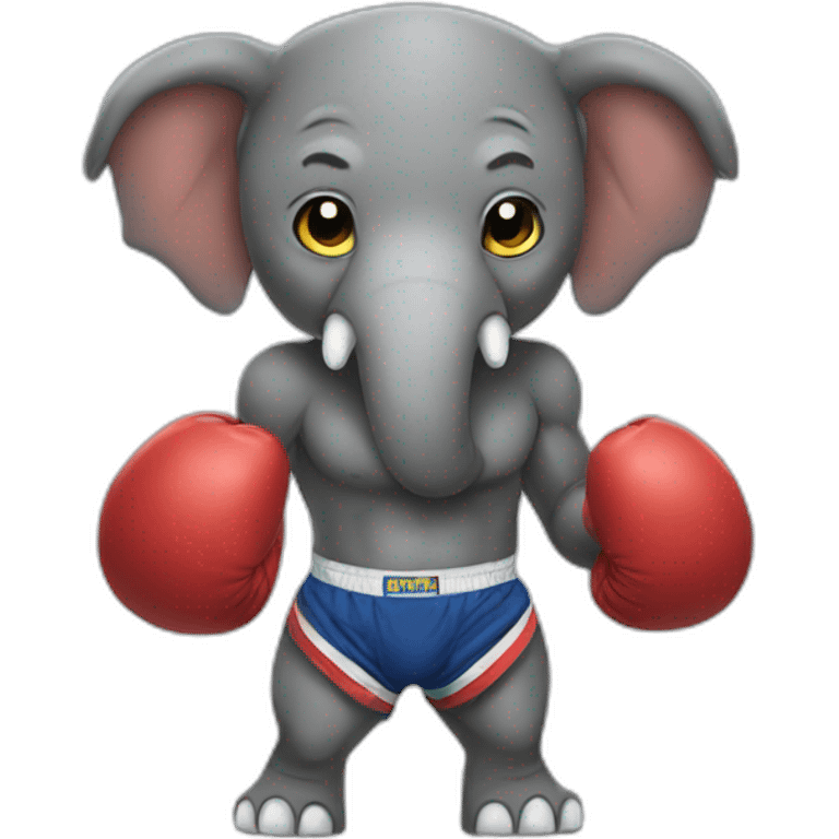 Elephant Boxer emoji