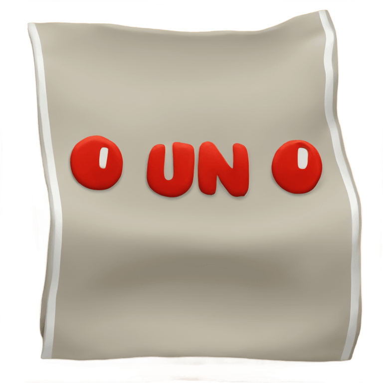 UNO reverse with no u written on it emoji