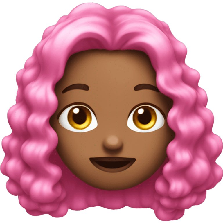 Pink bubbels emoji