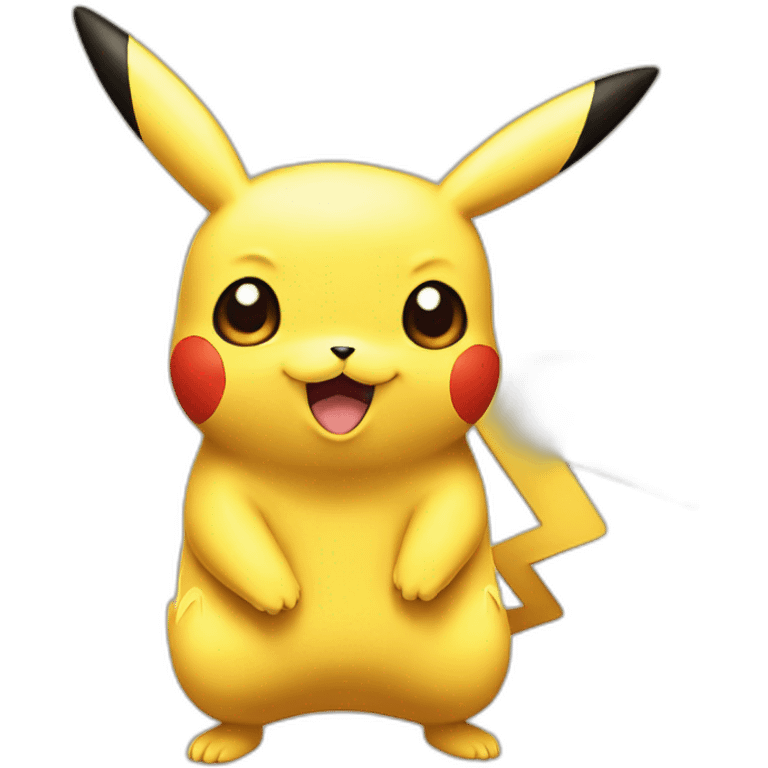 Pikachu pokémon emoji