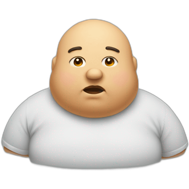 Fat fase emoji