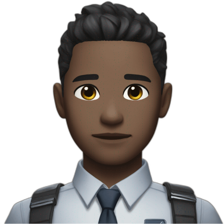 Connor from Detroit become human emoji