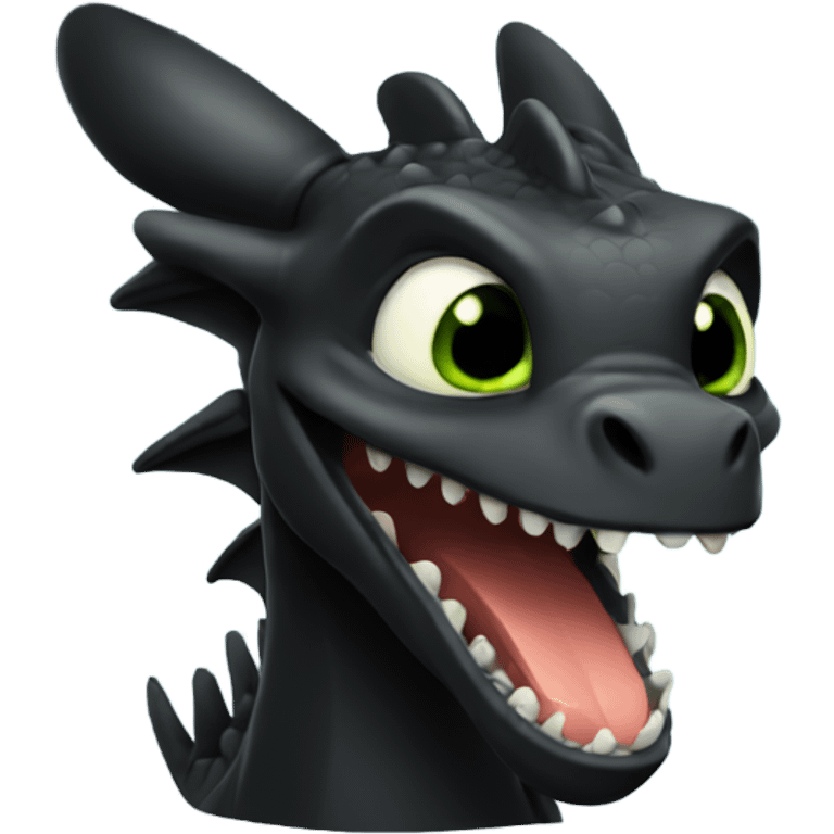 Toothless Dragon emoji