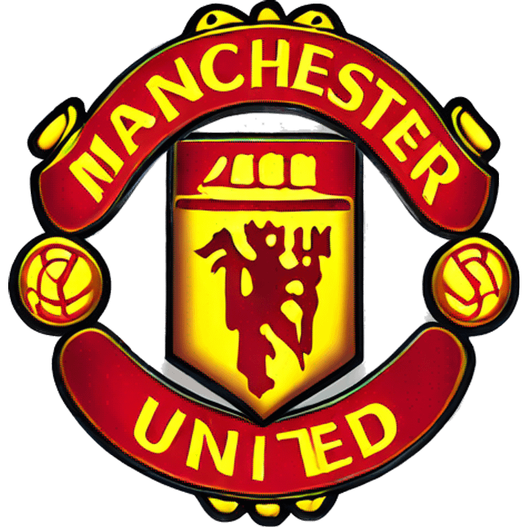 Manchester United logo emoji