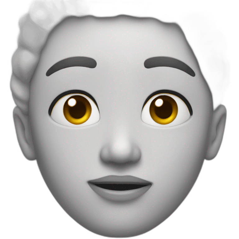 visage de cœur  emoji