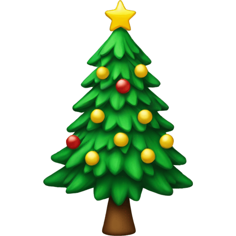 Christmas tree emoji