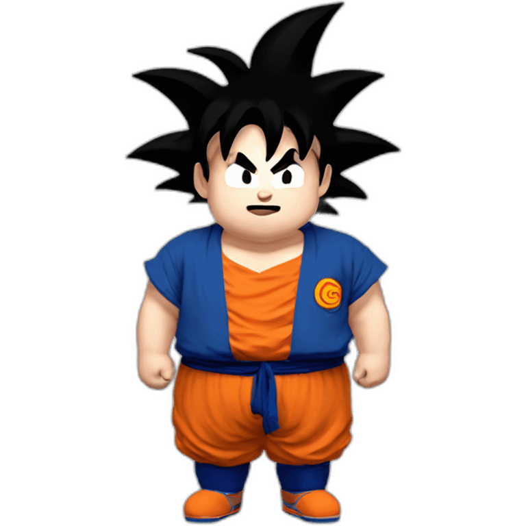 big fat obese goku emoji