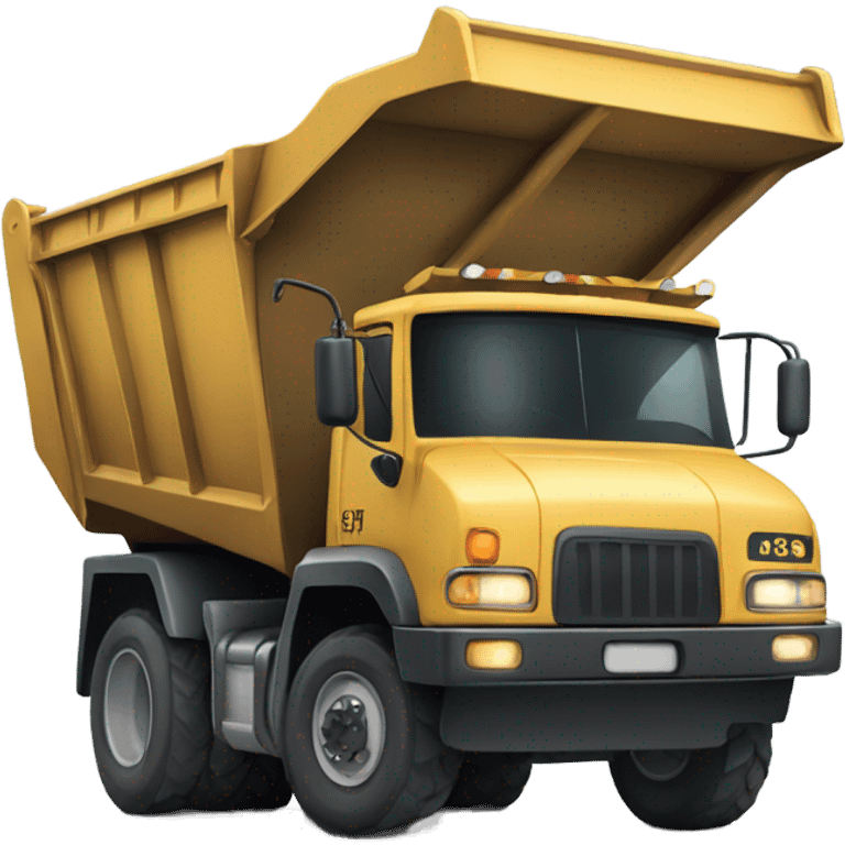 dump truck emoji