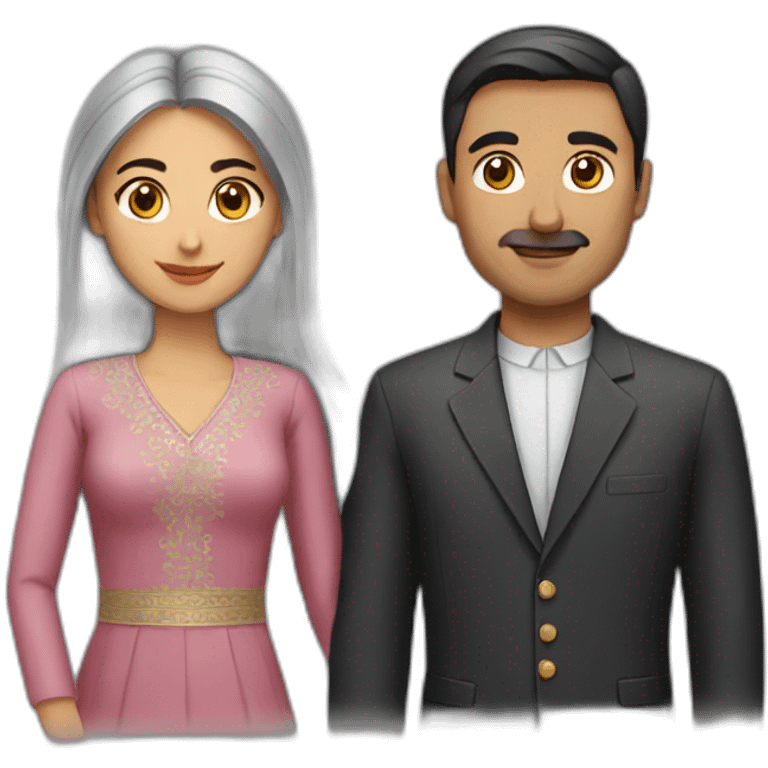 azerbaijani couple emoji