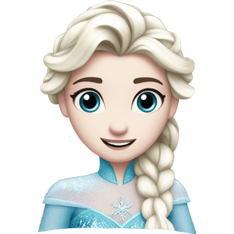 Frozen Elsa emoji