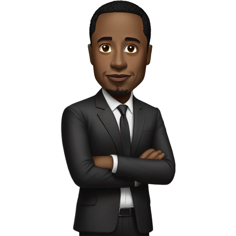 Mix of Elon musk and p diddy emoji