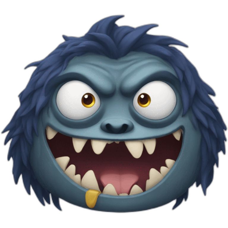 The french monster  emoji