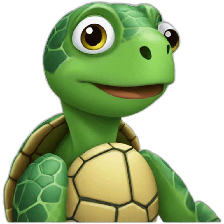 Turtle mbappe emoji