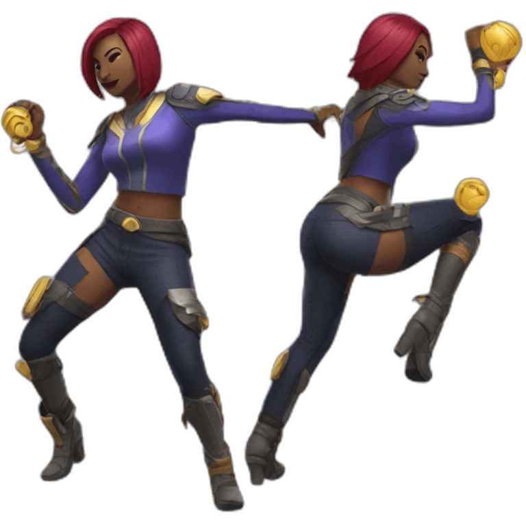 Twerking destiny 2 person emoji