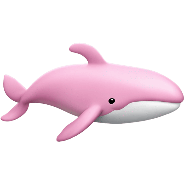 whale light pink emoji