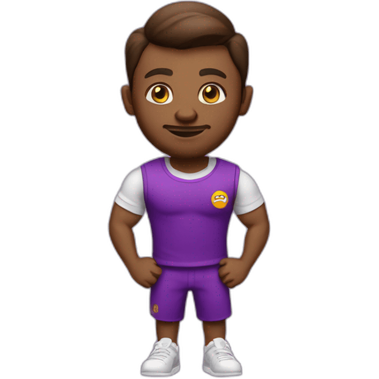 Planet fitness worker  emoji