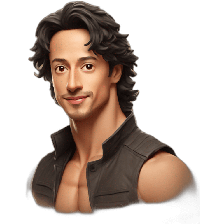 Tiger Shroff  emoji