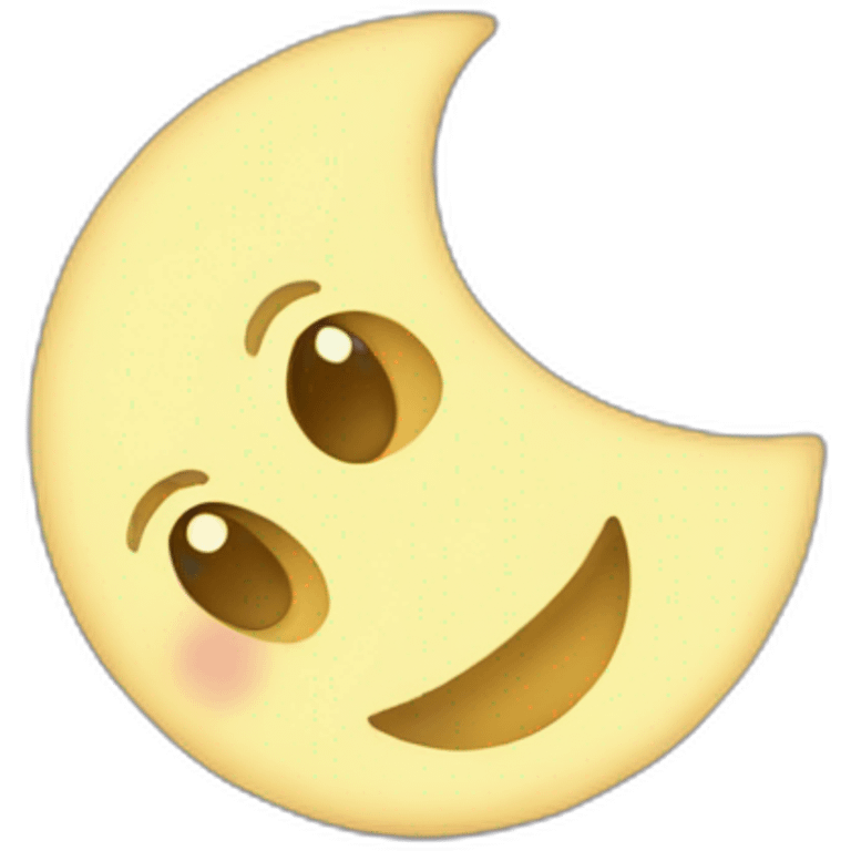 Moon and stars emoji