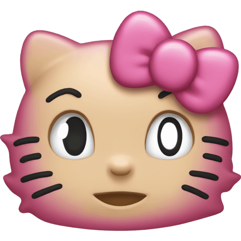 Hello kitty emoji emoji