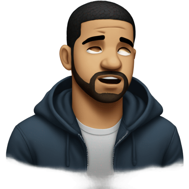 drake crying emoji