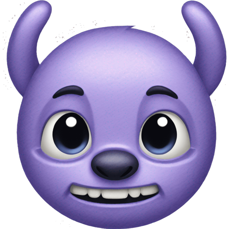 pastel purple stitch  emoji