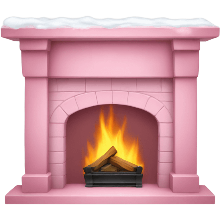 Winter Pink FirePlace emoji