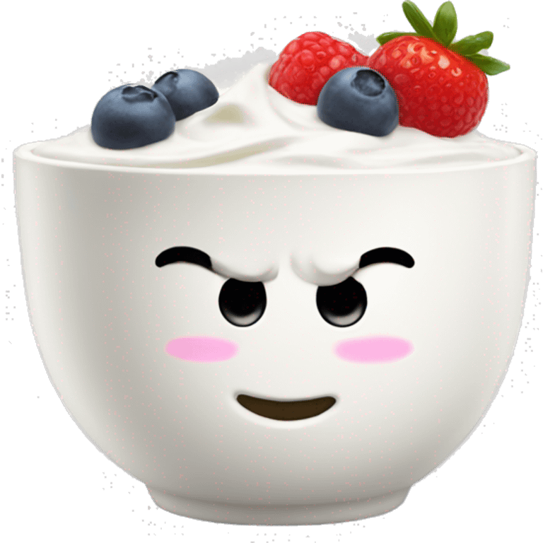 Yogurt bowl  emoji