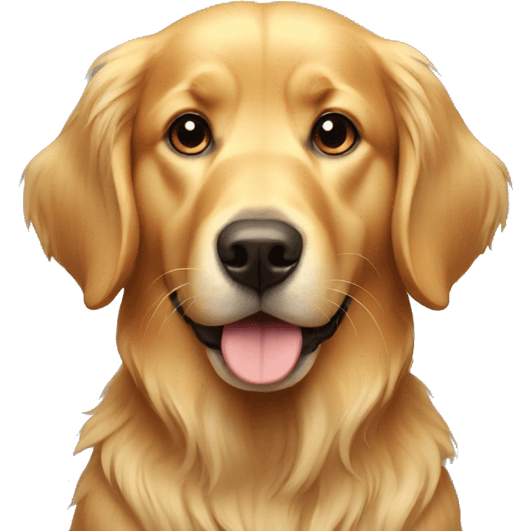 golden retriever emoji