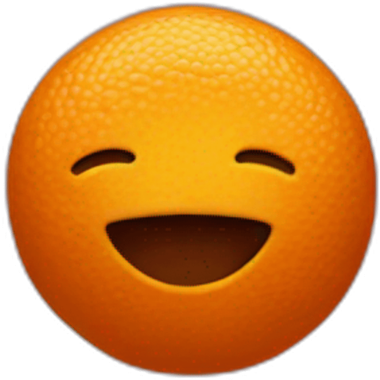 orange in cosmos emoji